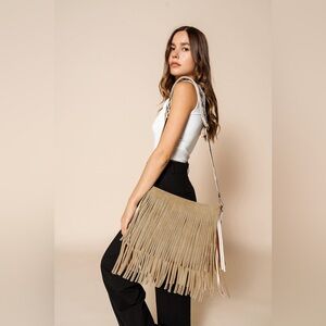 •new• JEN & CO Sadie Fringe Crossbody